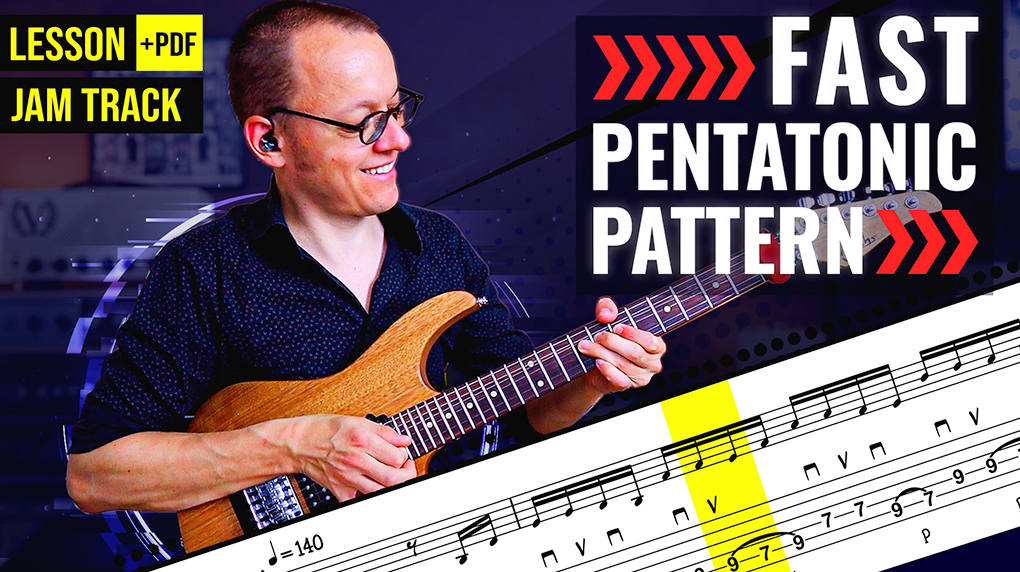 Fast Pentatonic Pattern Lick Lesson