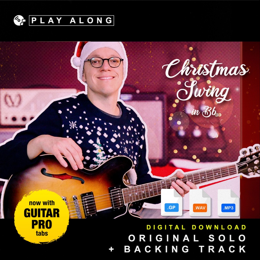 Christmas Swing Guitar Solo in Bb