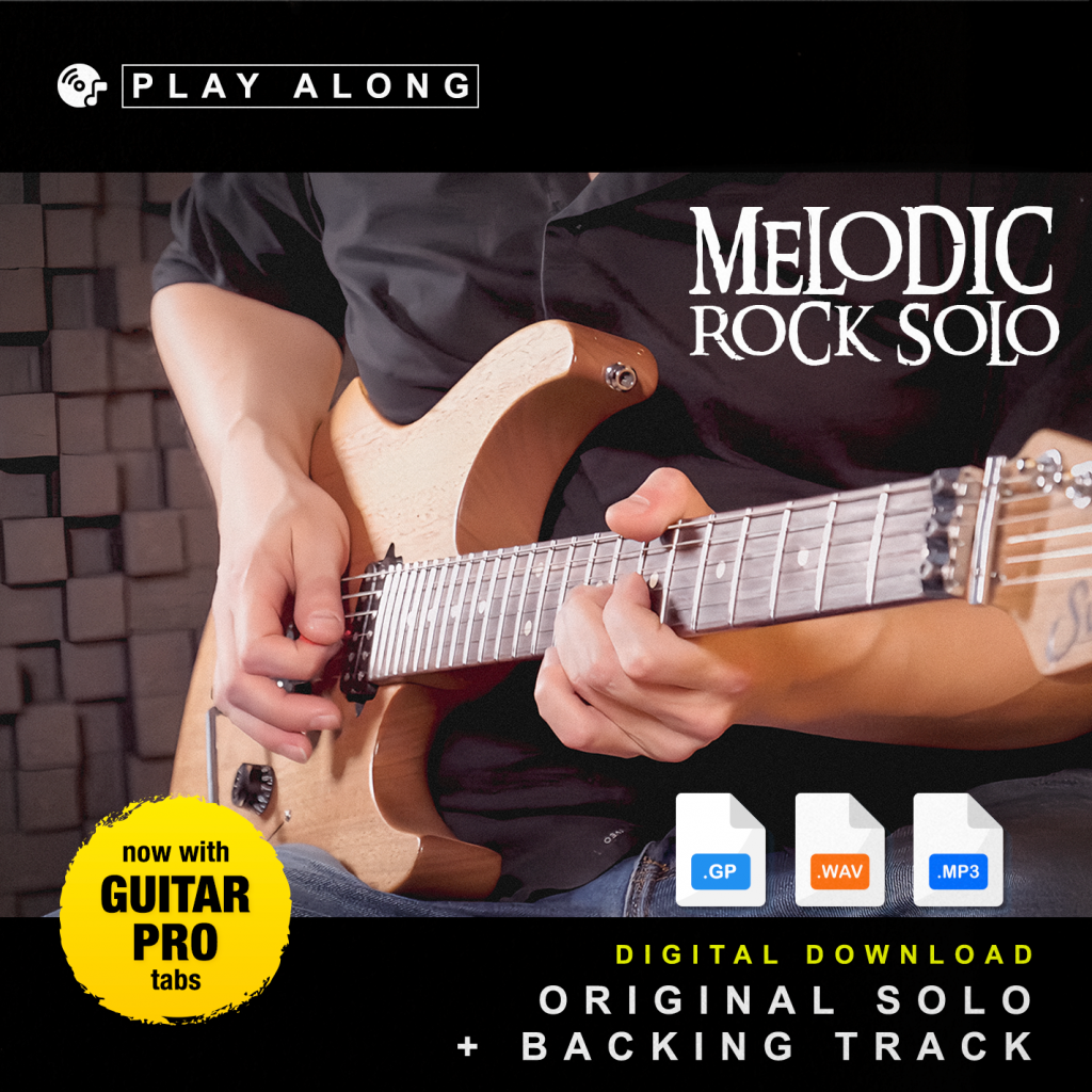 Melodic Rock Solo in Dm